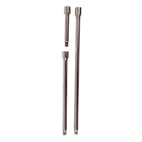 3pc 1/4'' SHORT EXTENSION BAR SET (3, 6, 9 inch)