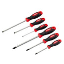 6pcs ASSORTED SCREWDRIVER SET (PZ+ SL)