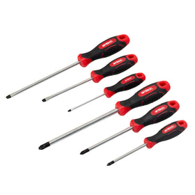 6pcs ASSORTED SCREWDRIVER SET (PZ+ SL)