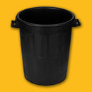 100L HEAVY DUTY BLACK BIN
