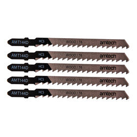 5pc WOOD JIGSAW BLADE SET (AMT144 D)