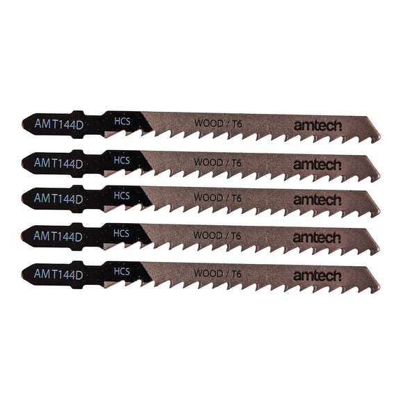 5pc WOOD JIGSAW BLADE SET (AMT144 D)