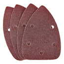 10pc  DELTA SANDING SHEET SET (P60 GRIT ) (140x140x100MM)