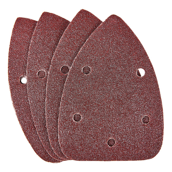 10pc  DELTA SANDING SHEET SET (P60 GRIT ) (140x140x100MM)