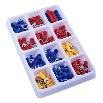 100pc ASSORTED INSULATED TERMINALS