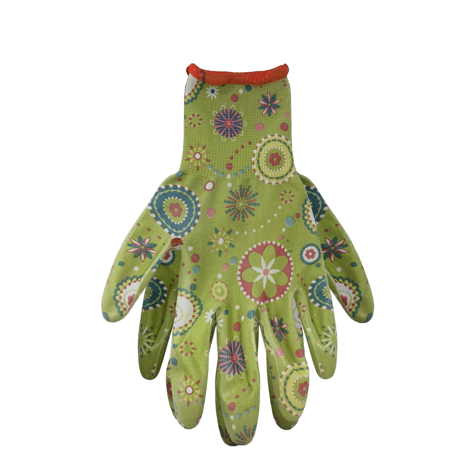 extra strong gardening gloves Nitrile Palm-Coated Gardening Gloves (Size L)