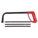 300mm (12") HACKSAW & 3 BLADES (24 TPI)