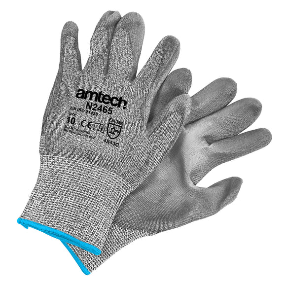 CUT RESISTANT LEVEL 5 GLOVES XL (SIZE: 10)