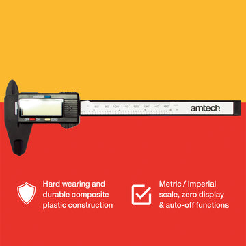 150mm (6") DIGITAL VERNIER CALLIPER