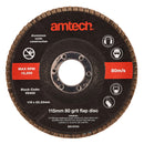 115mm FLAP DISC (80 GRIT)
