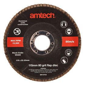 115mm FLAP DISC (80 GRIT)