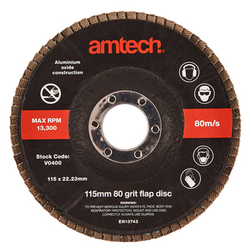 115mm FLAP DISC (80 GRIT)
