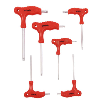 6pc T-HANDLE TORX KEY SET