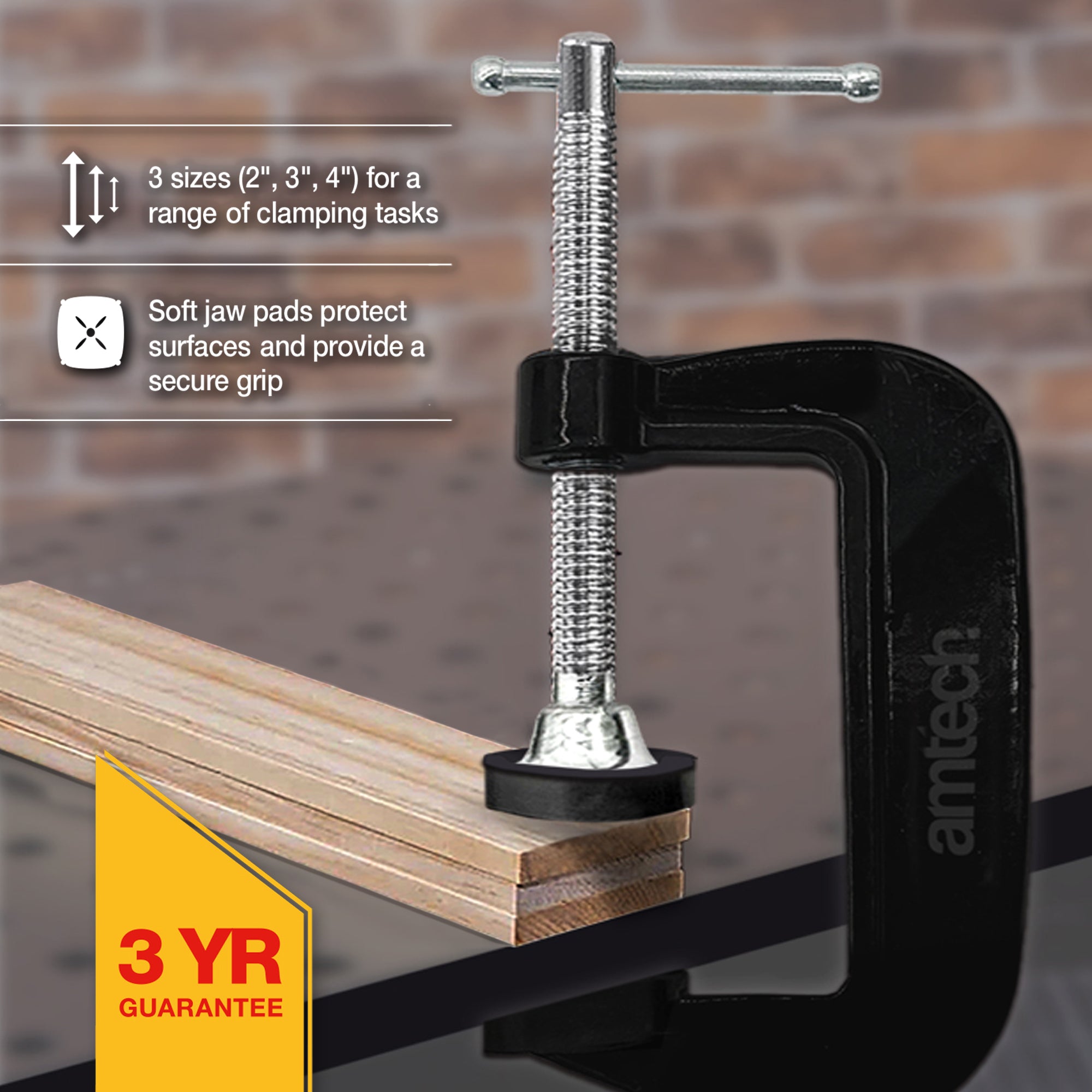 3pc G-Clamp Set - Fallback Image