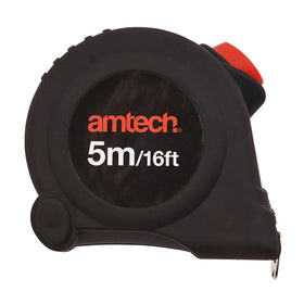 5m x 25mm SELF LOCKING MEASURING TAPE