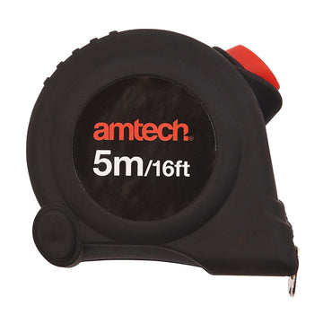 5m x 25mm SELF LOCKING MEASURING TAPE