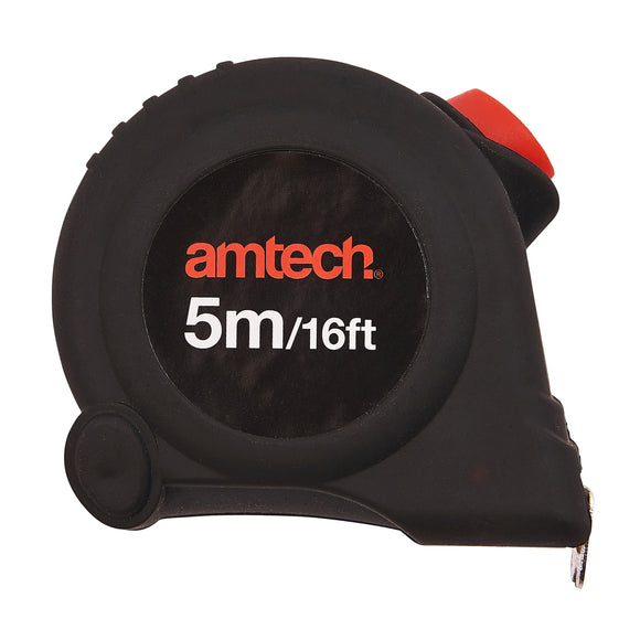 5m x 25mm SELF LOCKING MEASURING TAPE