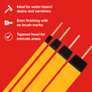 4pcs POLY FOAM BRUSHES