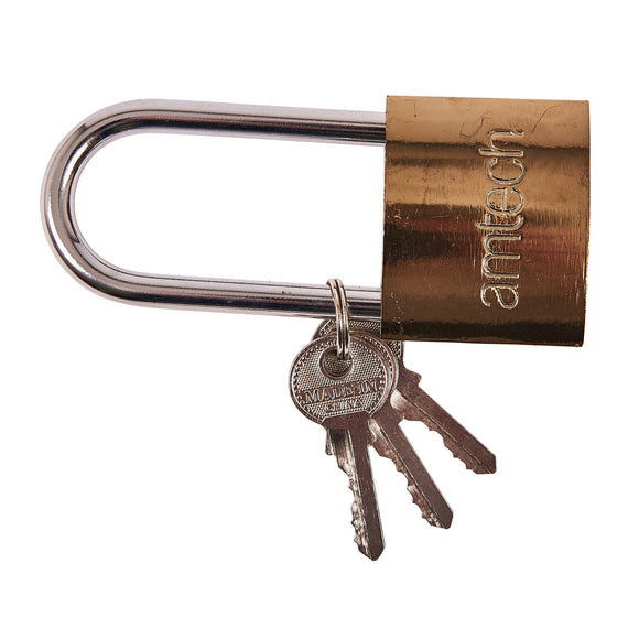 50mm LONG SHACKLE PADLOCK