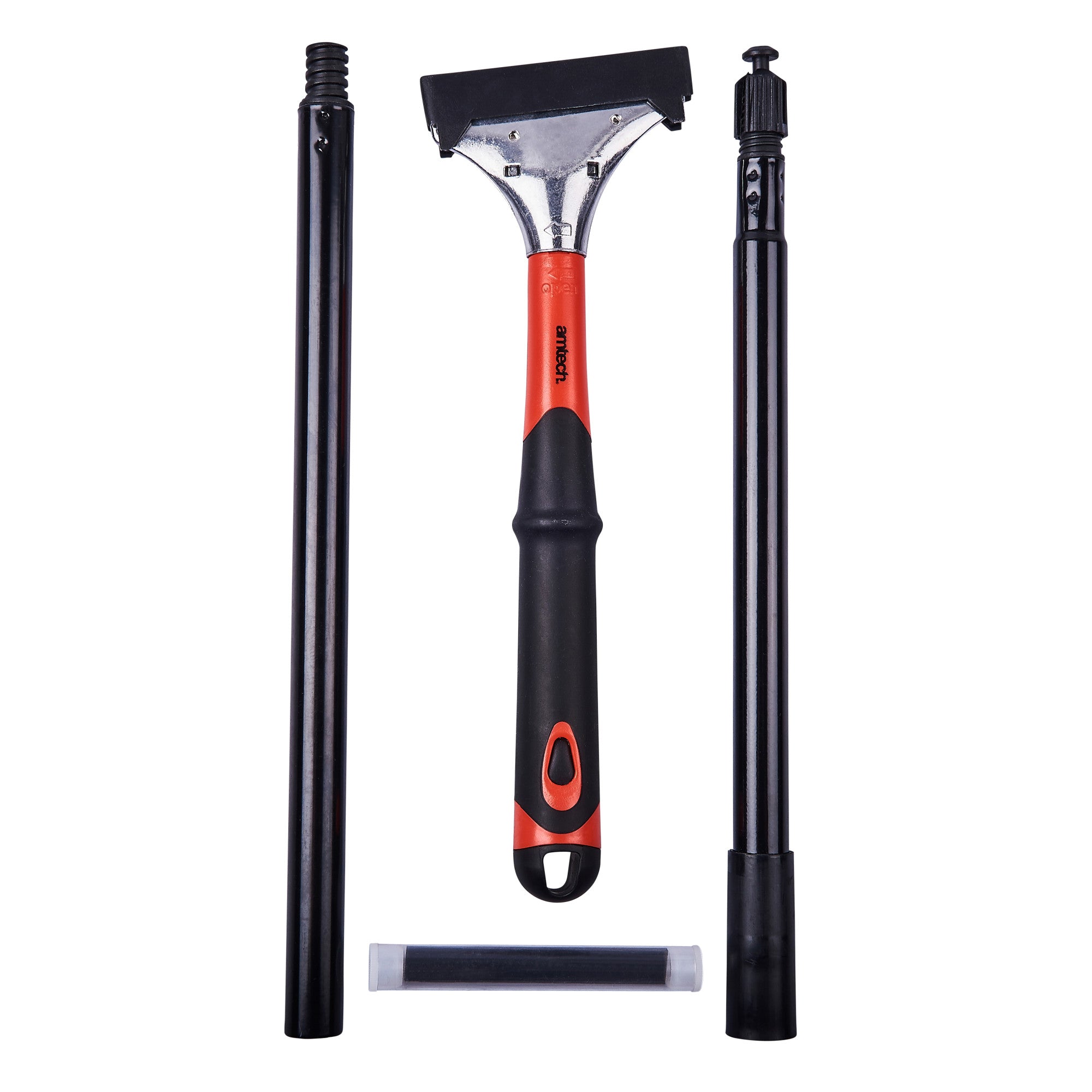 HEAVY DUTY SCRAPER WITH EXTENSION HANDLE