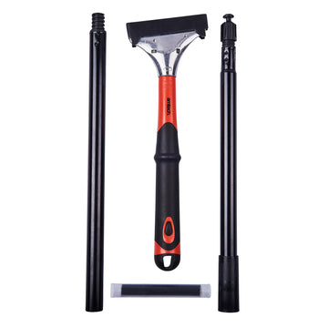 HEAVY DUTY SCRAPER WITH EXTENSION HANDLE