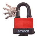 50mm WEATHERPROOF PADLOCK