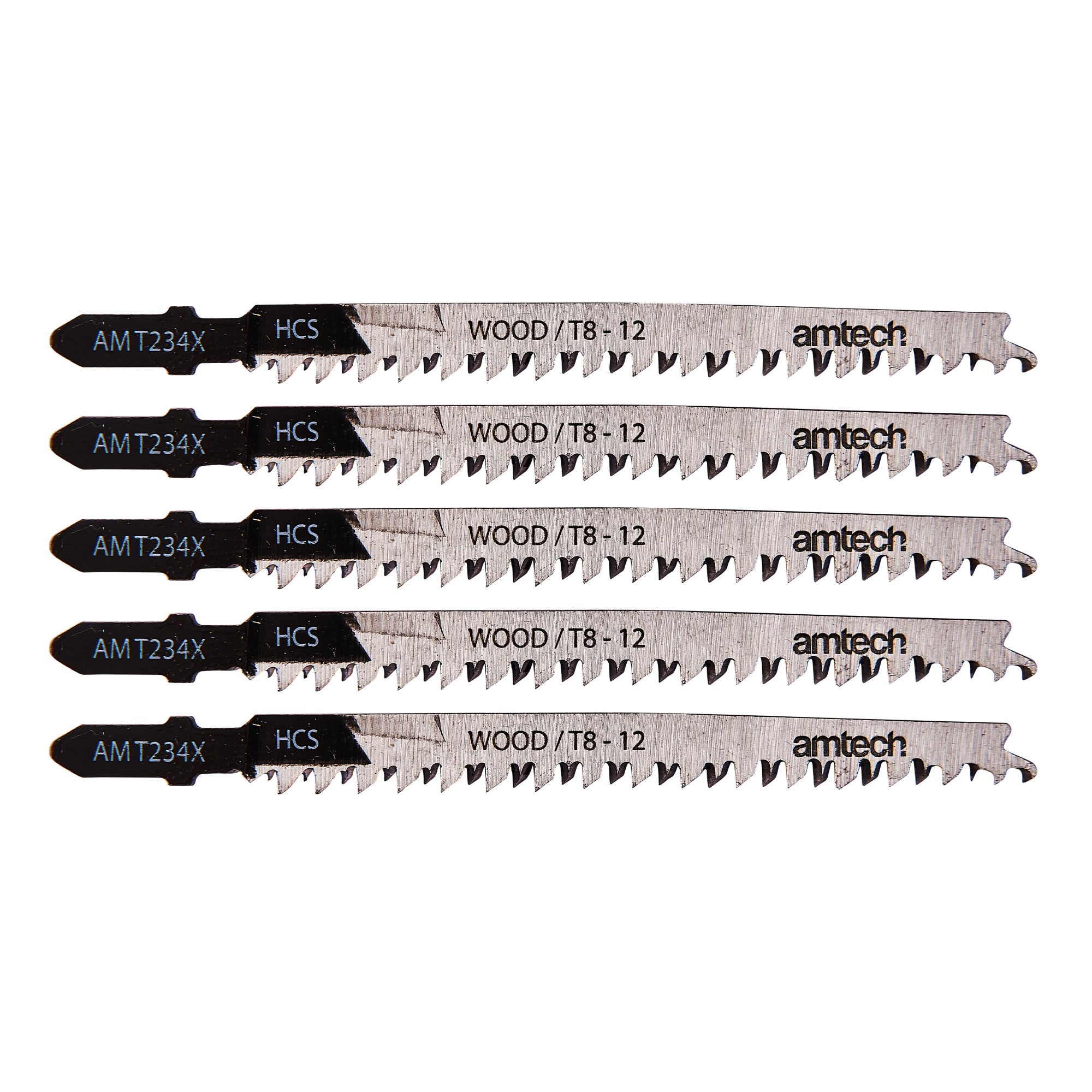5 Piece Wood Jigsaw Blade Set (Amt234 X) - Fallback Image