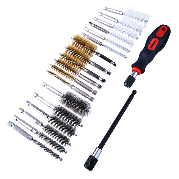 20pc WIRE BRUSH CLEANING KIT