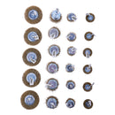 24pc WIRE BRUSH SET