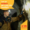 3W COB LED HEADLIGHT