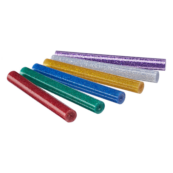 30pc GLITTER HOT MELT GLUE GUN STICKS (11 x 100mm)
