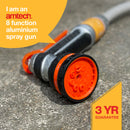 8 FUNCTION ALUMINIUM SPRAY GUN