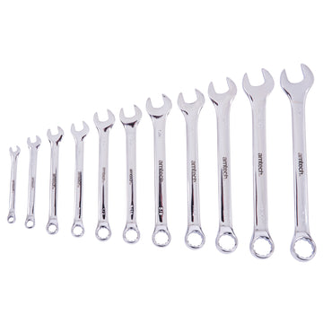 22pc COMBINATION METRIC + IMPERIAL SPANNER SET