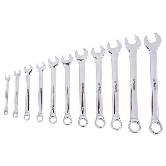 22pc COMBINATION METRIC + IMPERIAL SPANNER SET