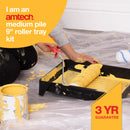 MEDIUM PILE 9" ROLLER TRAY KIT