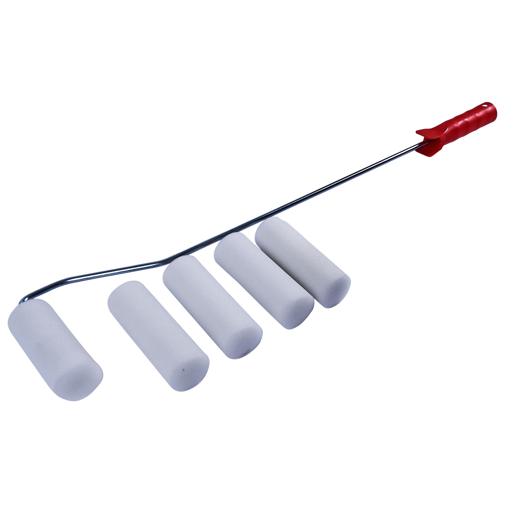 6pc LONG REACH 60CM PAINT ROLLER SET