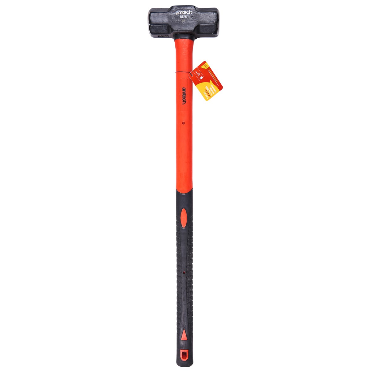 2.7kg (6lb) Sledge hammer fibreglass shaft Amtech