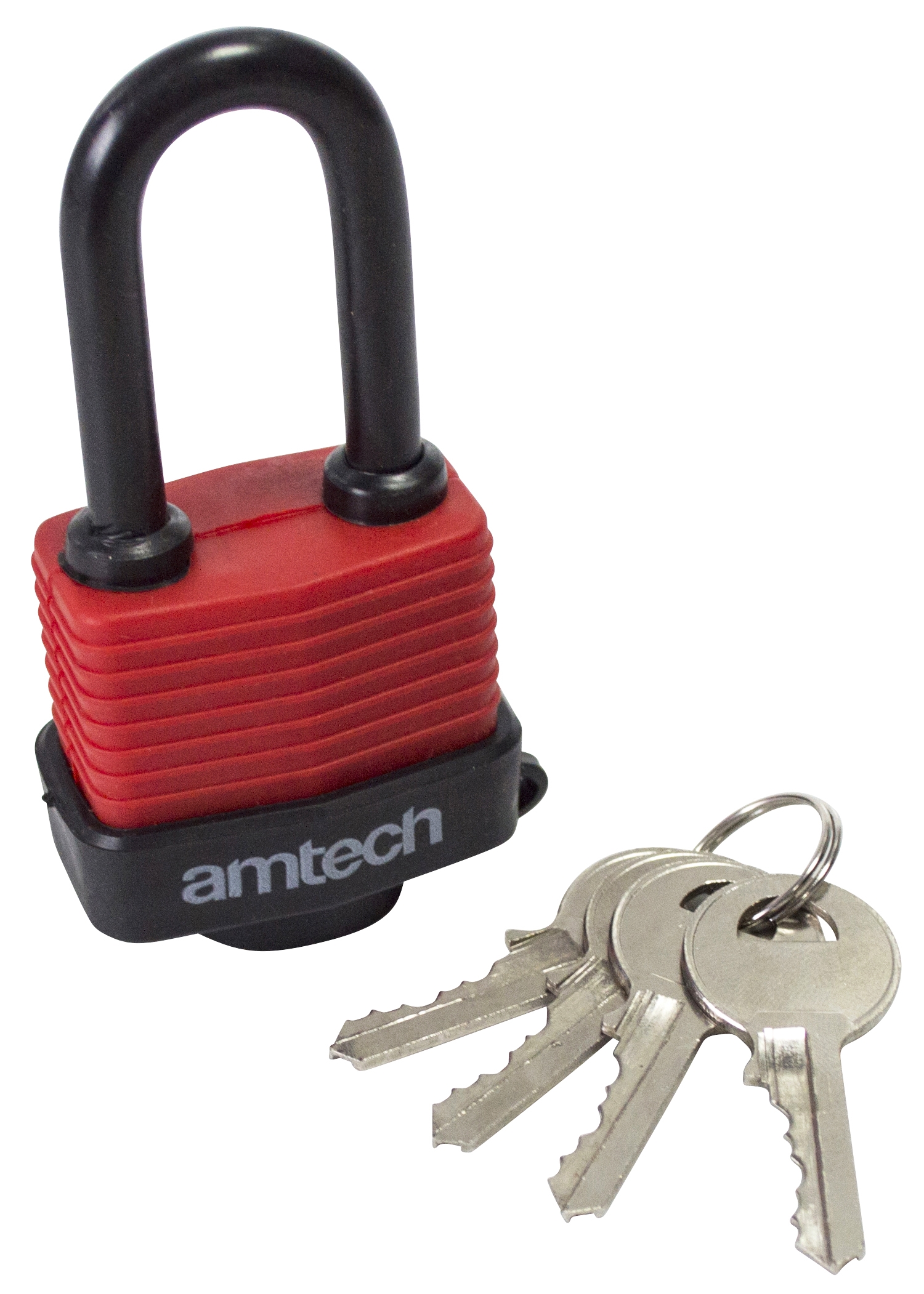 40mm long shackle weatherproof padlock - Amtech