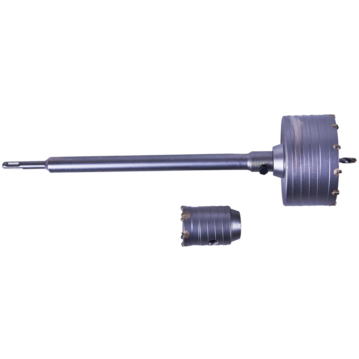 50mm & 110mm core drill plus extension bar - Amtech