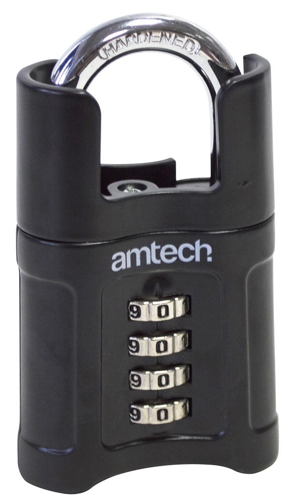 50mm 4 Digit Combination Padlock Amtech