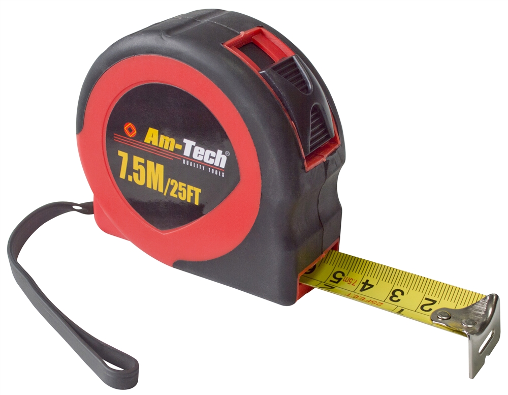 7.5m measuring tape - Amtech