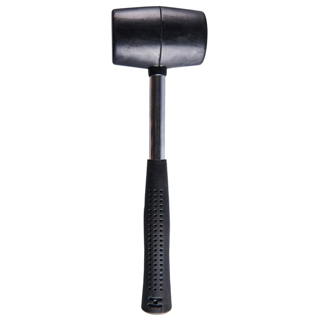 16oz rubber mallet - steel shaft