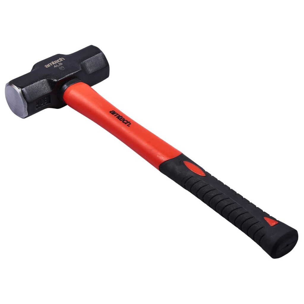 1.8kg (4lb) Sledge Hammer - Fibreglass Shaft - Amtech