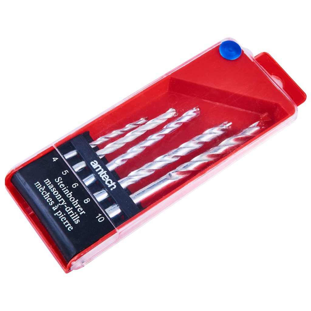 5pc masonry drill bit set Amtech