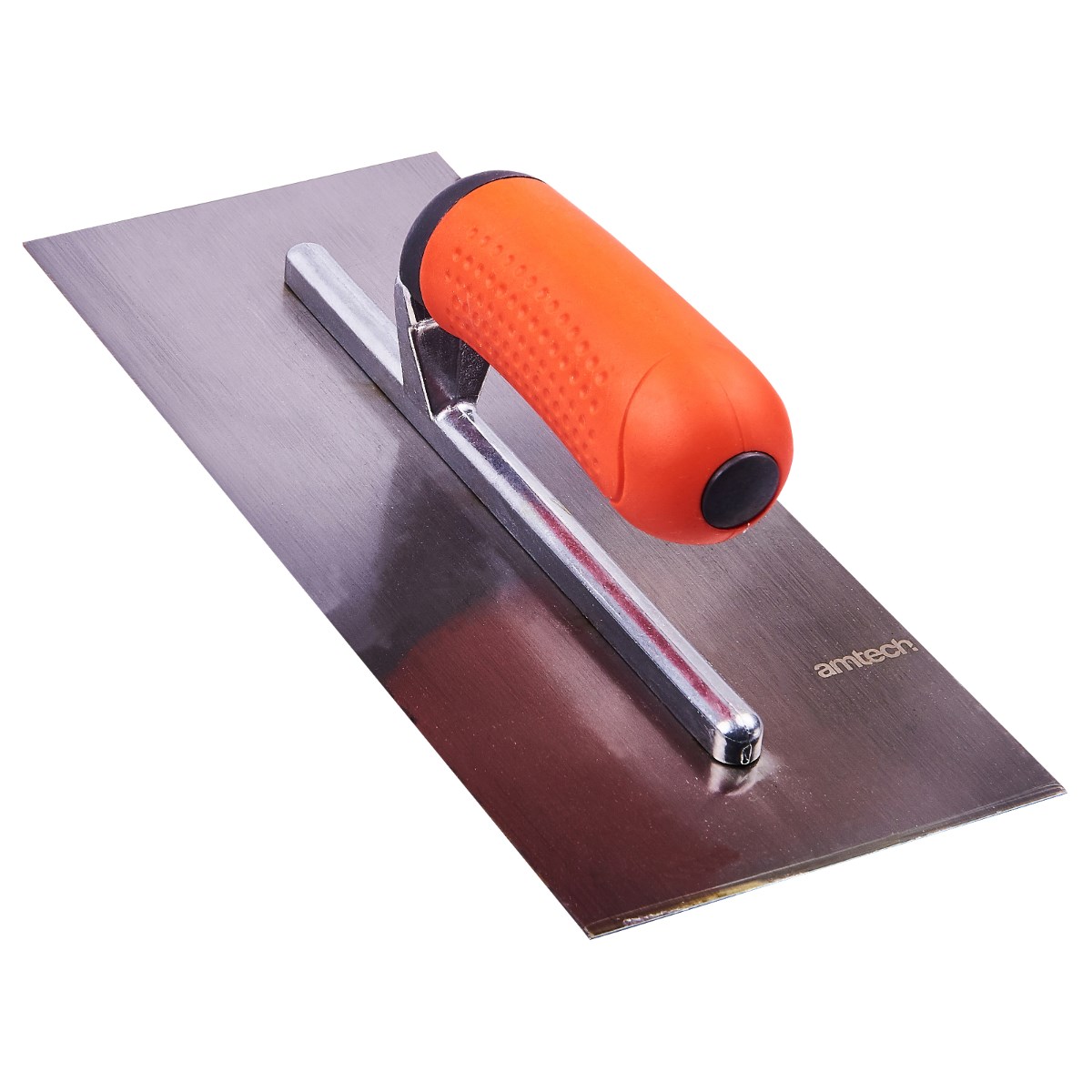 Corner Trowel Soft Grip Steel Blade Handle Plasterer Internal External Amtech 