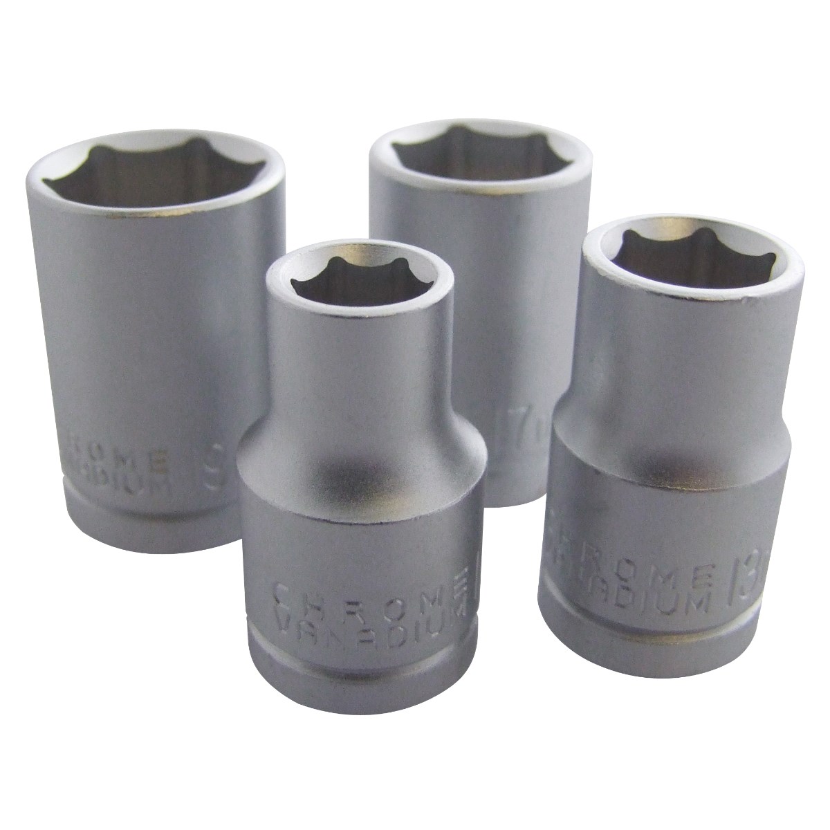 4pc 1 2 Drive Socket Set Amtech