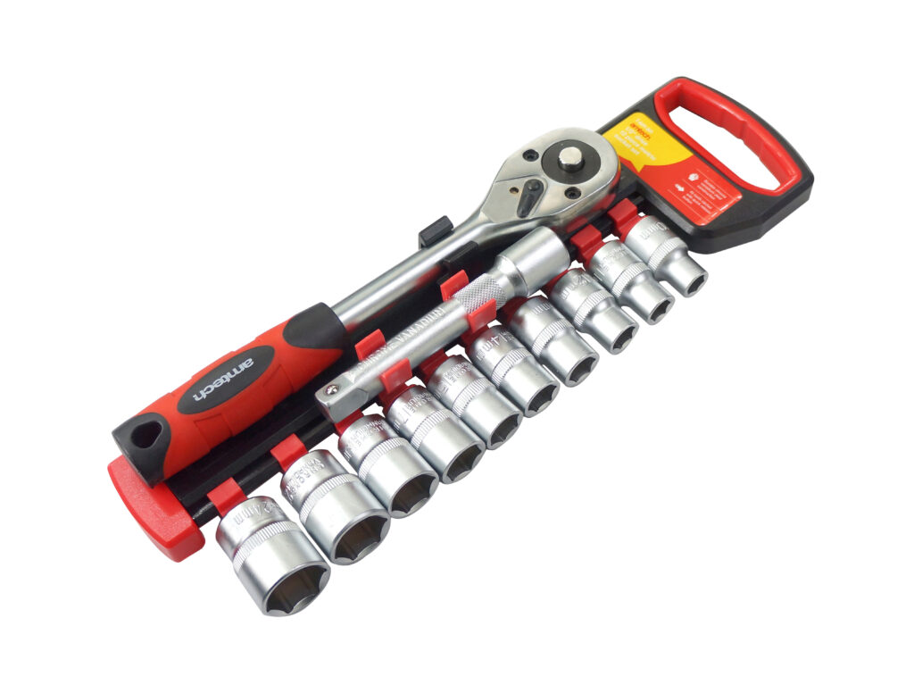 1/2"' Drive 12pc Metric Socket Set Amtech