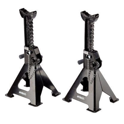 Amtech 3 tonne axle stands (Twin pack)