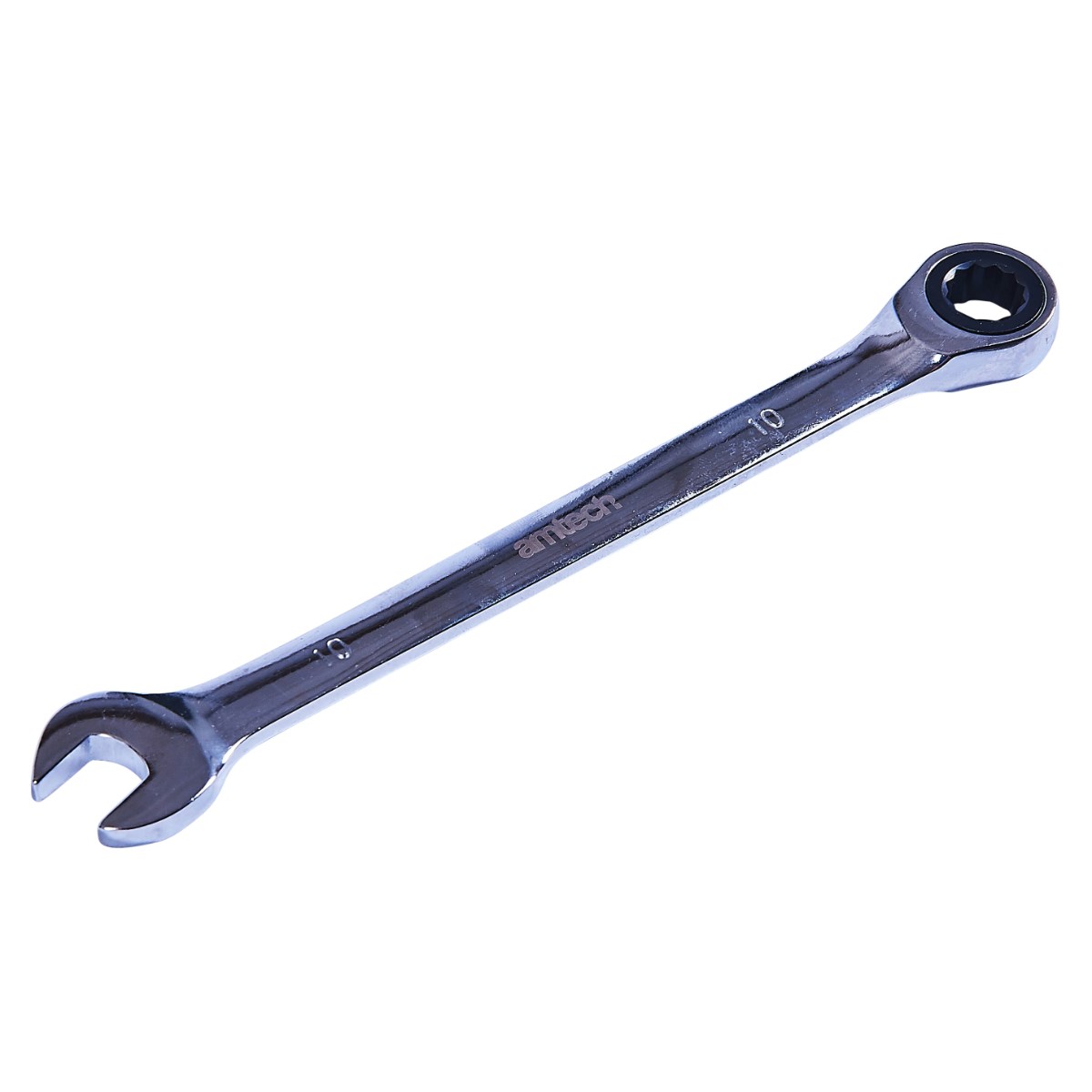 10mm Combination Spanner Ratchet Wrench Open Ring Tool DIY Car Amtech K1680 