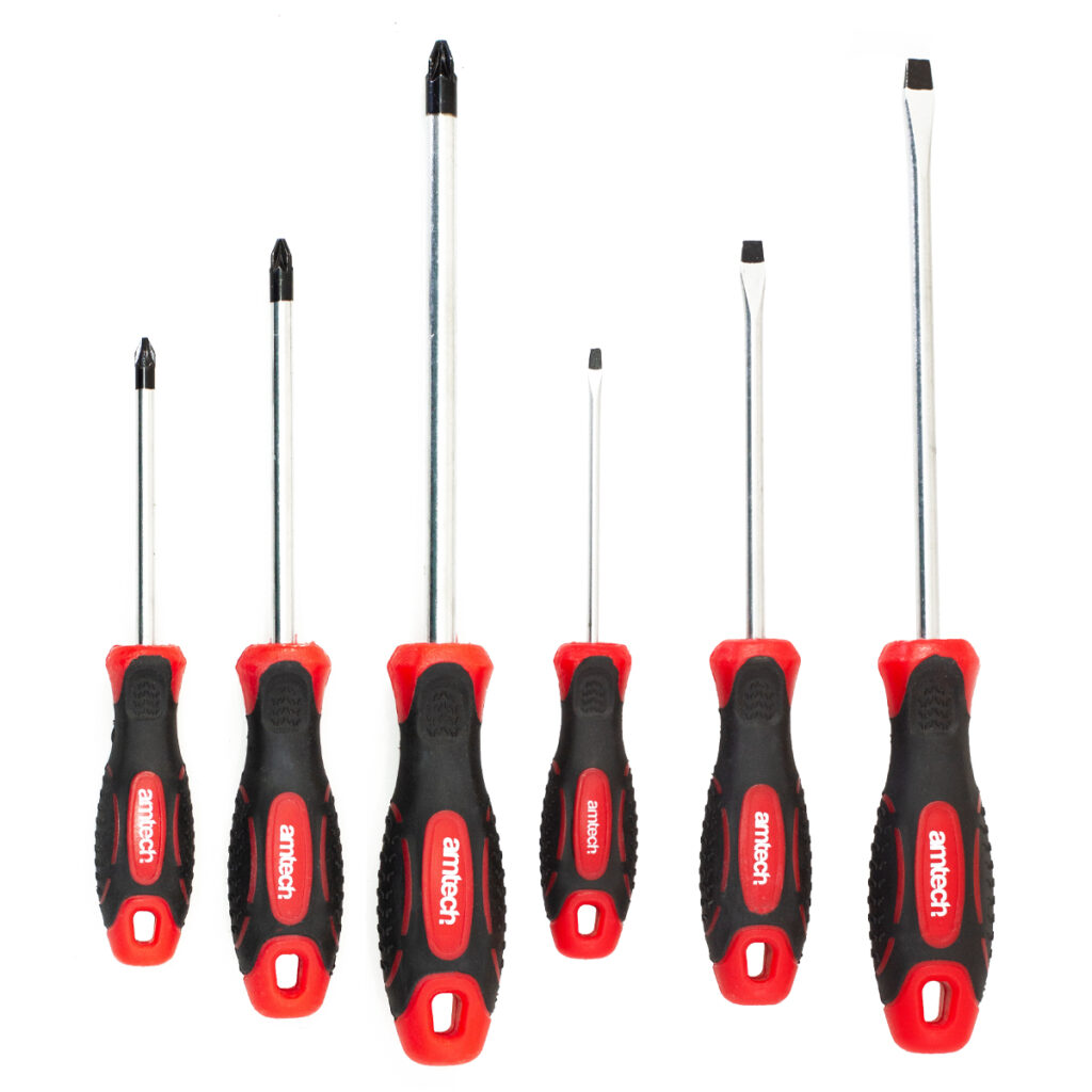 6pcs Assorted screwdriver set (PZ+ SL) Amtech